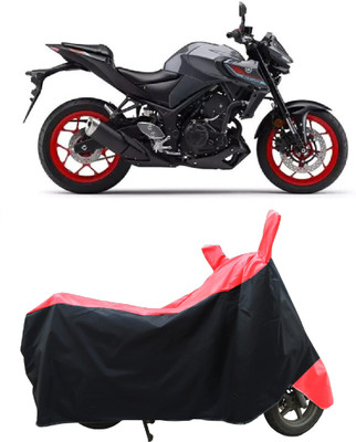 Coxtor Two Wheeler Cover for Yamaha(MT 03 BS6, Red)