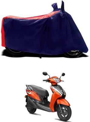PAGORA Waterproof Two Wheeler Cover for Ampere(Red)