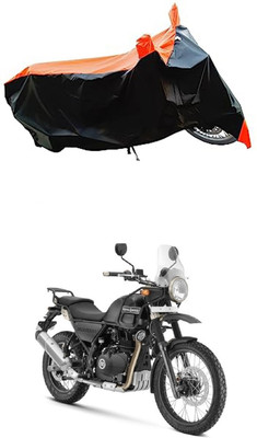 VESMEI Two Wheeler Cover for Royal Enfield(Himalayan, Orange)