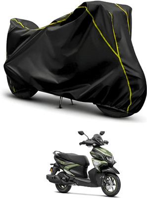 CODOKI Waterproof Two Wheeler Cover for Yamaha(Ray-ZR 125FI, Black, Black)