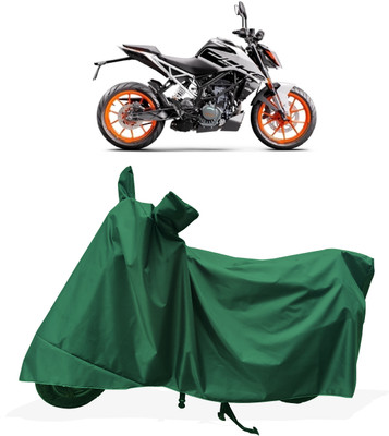 Tricway Two Wheeler Cover for KTM(200 Duke BS6, Green)