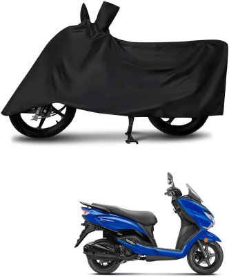 KEDIT Two Wheeler Cover for Suzuki(Burgman Electric, Black)