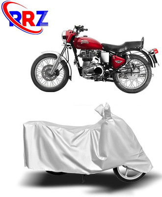 RRZ Waterproof Two Wheeler Cover for Royal Enfield(Bullet Electra Twinspark, White)