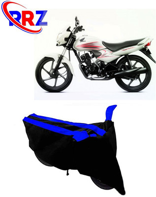 RRZ Waterproof Two Wheeler Cover for Honda(Dream, Black, Blue)