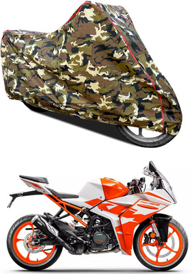 AutoGalaxy Waterproof Two Wheeler Cover for KTM(RC 125 BS6, Yellow)