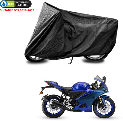 PAGORA Waterproof Two Wheeler Cover for Yamaha(Black)