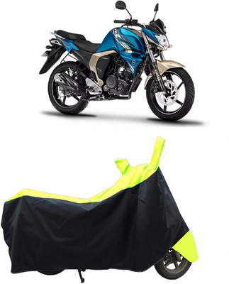 Coxtor Waterproof Two Wheeler Cover for Yamaha(FZ S FI (V 2.0), Yellow)