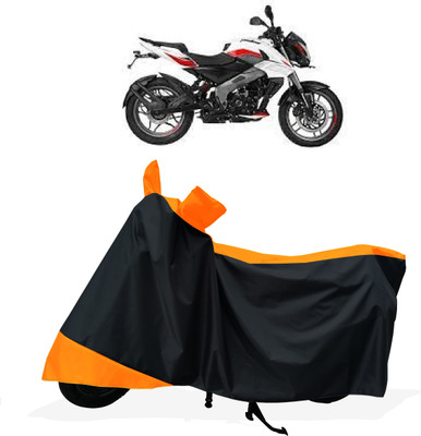 Tricway Two Wheeler Cover for Bajaj(Pulsar NS-160 BS6, Orange)