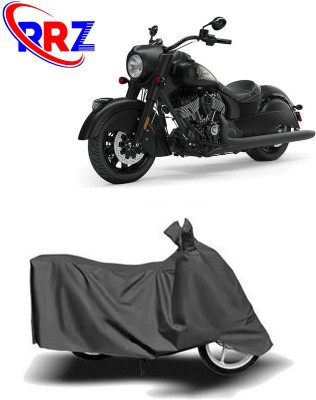 RRZ Waterproof Two Wheeler Cover for Indian(Chief Dark Horse, Grey)