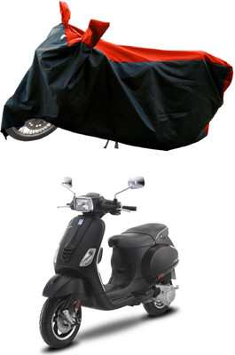 Romeiz Two Wheeler Cover for Vespa(Vespa SXL, Red)