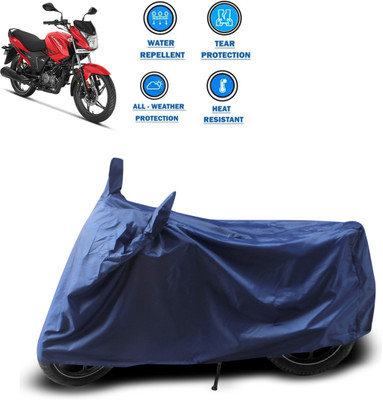 CODOKI Waterproof Two Wheeler Cover for Hero(Glamour, Blue)