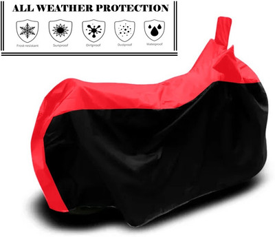 Amexride Two Wheeler Cover for Mahindra(Centuro BS6, Red)
