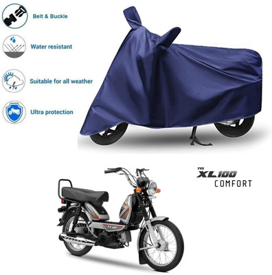 HWSXQAE Two Wheeler Cover for TVS(XL 100, Blue)