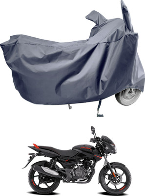 Amexride Two Wheeler Cover for Bajaj(Pulsar 125, Grey)