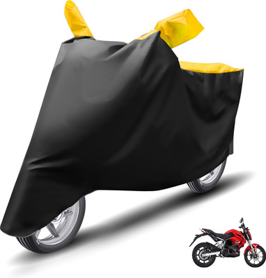 Caronix Waterproof Two Wheeler Cover for Revolt(Yellow)