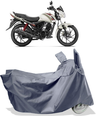 Amexride Two Wheeler Cover for Suzuki(Sling Shot Plus, Grey)