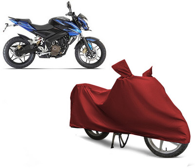 EGAL Waterproof Two Wheeler Cover for Bajaj(Pulsar 200NS FI, Maroon)