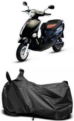 MMSSTAR Waterproof Two Wheeler Cover for Hero(Electric Photon, Black)