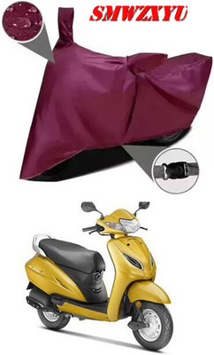 SK AUTO Waterproof Two Wheeler Cover for Honda(Activa 5G, Maroon)