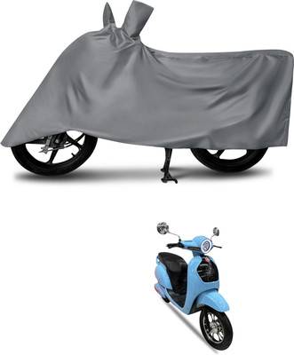 DeepShakshi AUTOMOTIVE Waterproof Two Wheeler Cover for Universal For Bike(Grey)