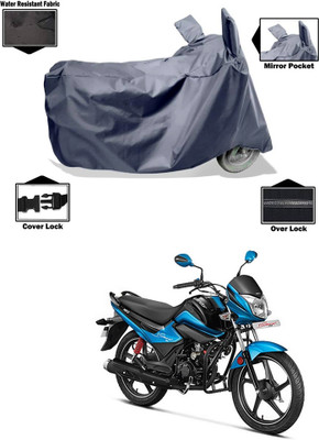 CODOKI Waterproof Two Wheeler Cover for Hero(Splendor I Smart, Grey)