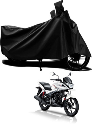 KEDIT Two Wheeler Cover for Hero(Ignitor, Black)