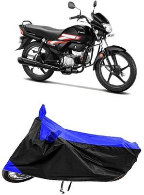 MMSSTAR Waterproof Two Wheeler Cover for Hero(HF Deluxe, Blue)