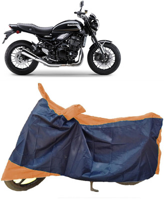 AutoFave Two Wheeler Cover for Kawasaki(Z900RS BS6, Multicolor)