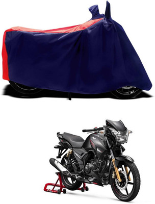 PAGORA Waterproof Two Wheeler Cover for TVS(Apache 150, Red)