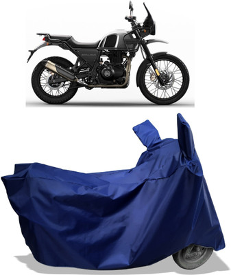 Amexride Two Wheeler Cover for Royal Enfield(Himalayan, Blue)