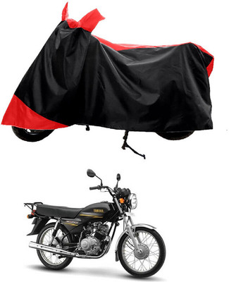 GROFATIK Two Wheeler Cover for Yamaha(Crux, Red)