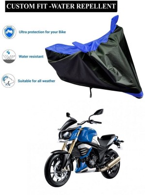 CODOKI Waterproof Two Wheeler Cover for Mahindra(MOJO XT 300, Blue)