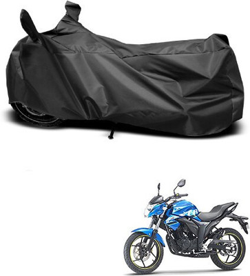 DeepShakshi AUTOMOTIVE Waterproof Two Wheeler Cover for Suzuki(Gixxer, Black)