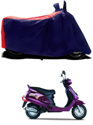 CODOKI Waterproof Two Wheeler Cover for Mahindra(Duro 125, Red)