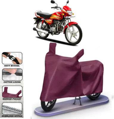 DeepShakshi AUTOMOTIVE Waterproof Two Wheeler Cover for Hero(Maroon)