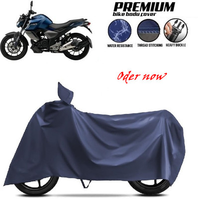 smwzxyu Waterproof Two Wheeler Cover for Honda, Bajaj, Hero, TVS, Yamaha(Blue)