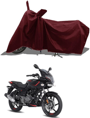 DeepShakshi AUTOMOTIVE Waterproof Two Wheeler Cover for Bajaj(Platina 125, Maroon)