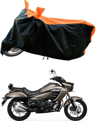DeepShakshi AUTOMOTIVE Waterproof Two Wheeler Cover for Suzuki(Intruder, Orange)