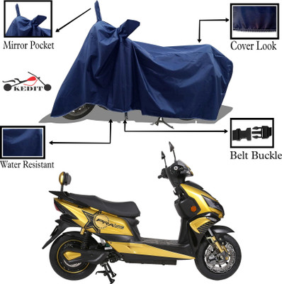 KEDIT Two Wheeler Cover for Universal For Bike(Cruiser, Blue)