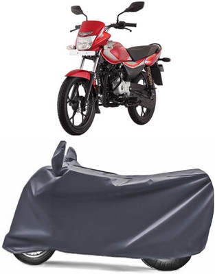 V VINTON Two Wheeler Cover for Bajaj(Platina, Grey)