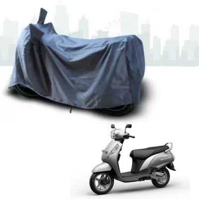 MWBB Waterproof Two Wheeler Cover for Suzuki(Access 125, Grey)