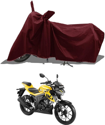 DeepShakshi AUTOMOTIVE Waterproof Two Wheeler Cover for Yamaha(Fascino BS6, Maroon)