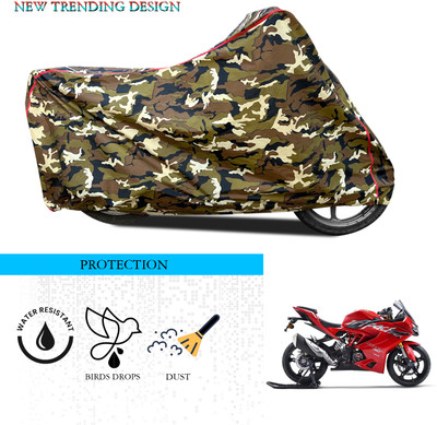 SnehaSales Waterproof Two Wheeler Cover for TVS(Apache RR 310, Multicolor)