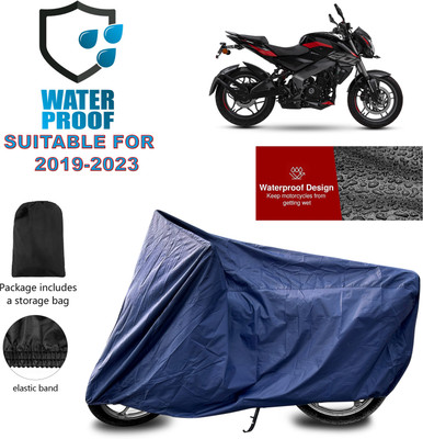 PAGORA Waterproof Two Wheeler Cover for Bajaj(Pulsar NS200, Blue)