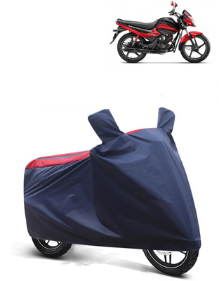CARNEST Two Wheeler Cover for Hero(Splendor Pro, Red, Blue)