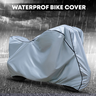 xodi Waterproof Two Wheeler Cover for Hero(Splendor I Smart, Black, Blue, Multicolor)