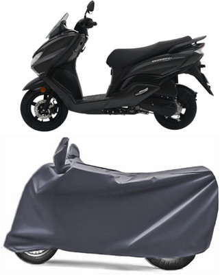 V VINTON Two Wheeler Cover for Suzuki(Burgman Street, Grey)
