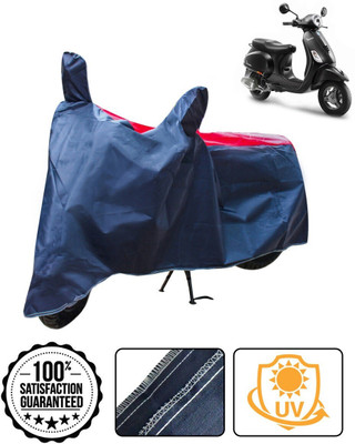 CARNEST Two Wheeler Cover for Vespa(Vespa LX, Red, Blue)
