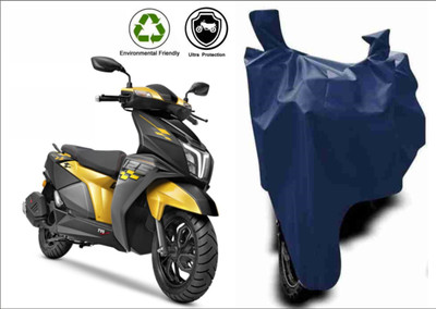 RM Collections Waterproof Two Wheeler Cover for TVS(Ntorq 125, Blue)