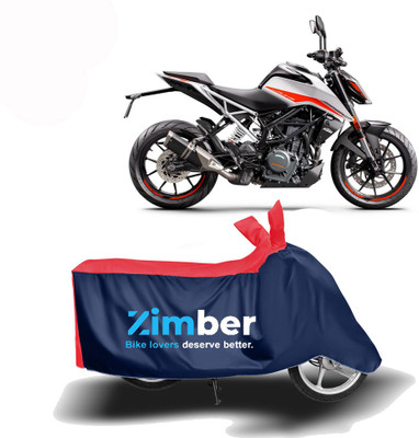 ENTIRELY ELITE Two Wheeler Cover for KTM(Duke 390, Blue)